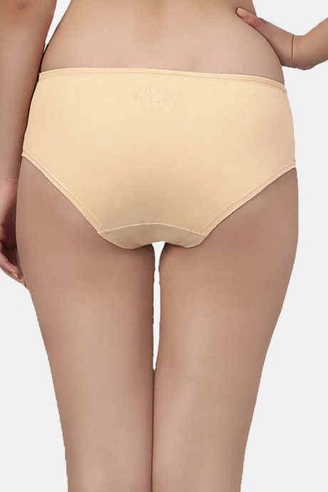 Soie Medium Rise Full Coverage Bikini Panty (Pack of 2) - Multicolor — image 3